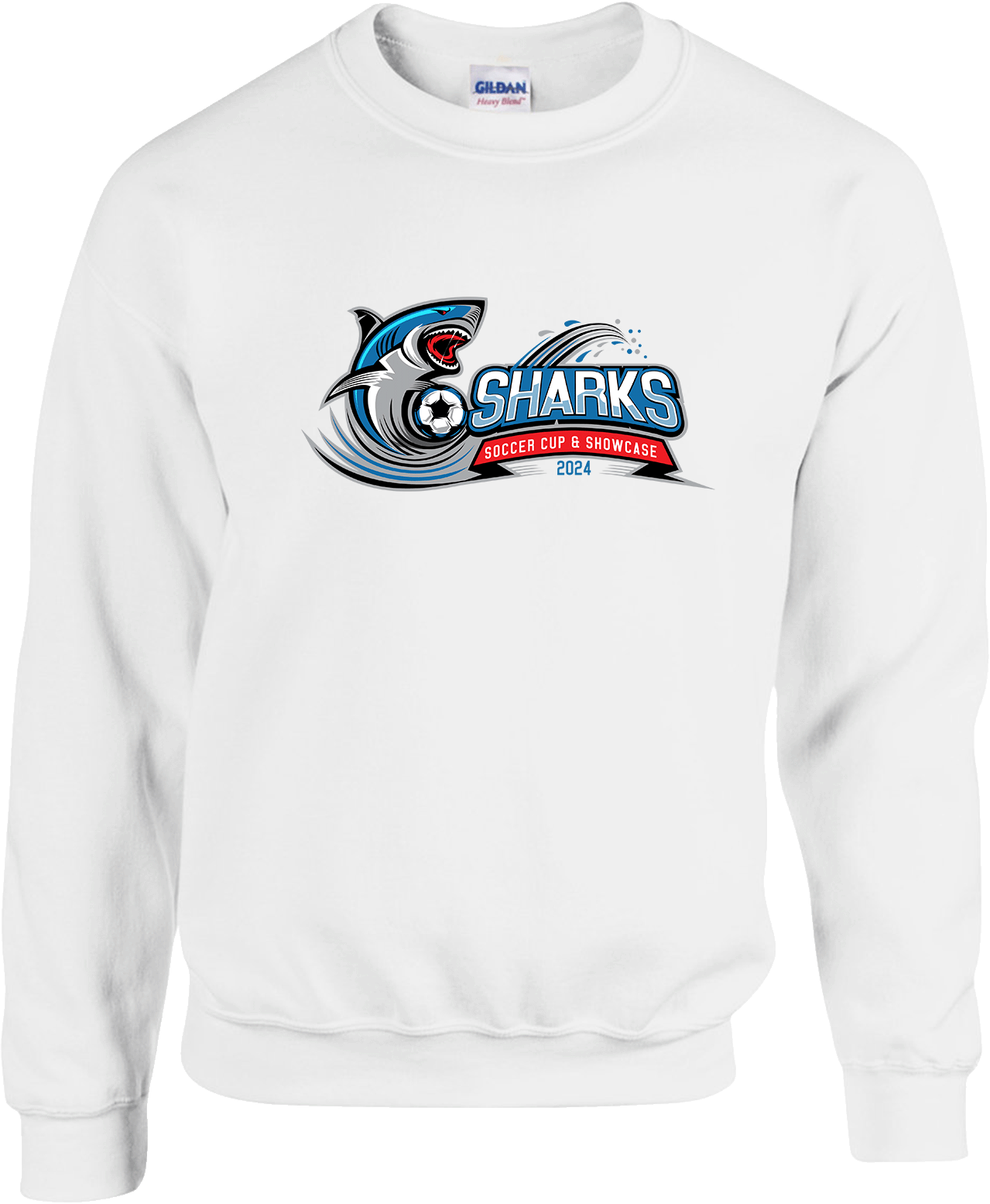 Crew Sweatershirt - 2024 Sharks Soccer Cup & Showcase