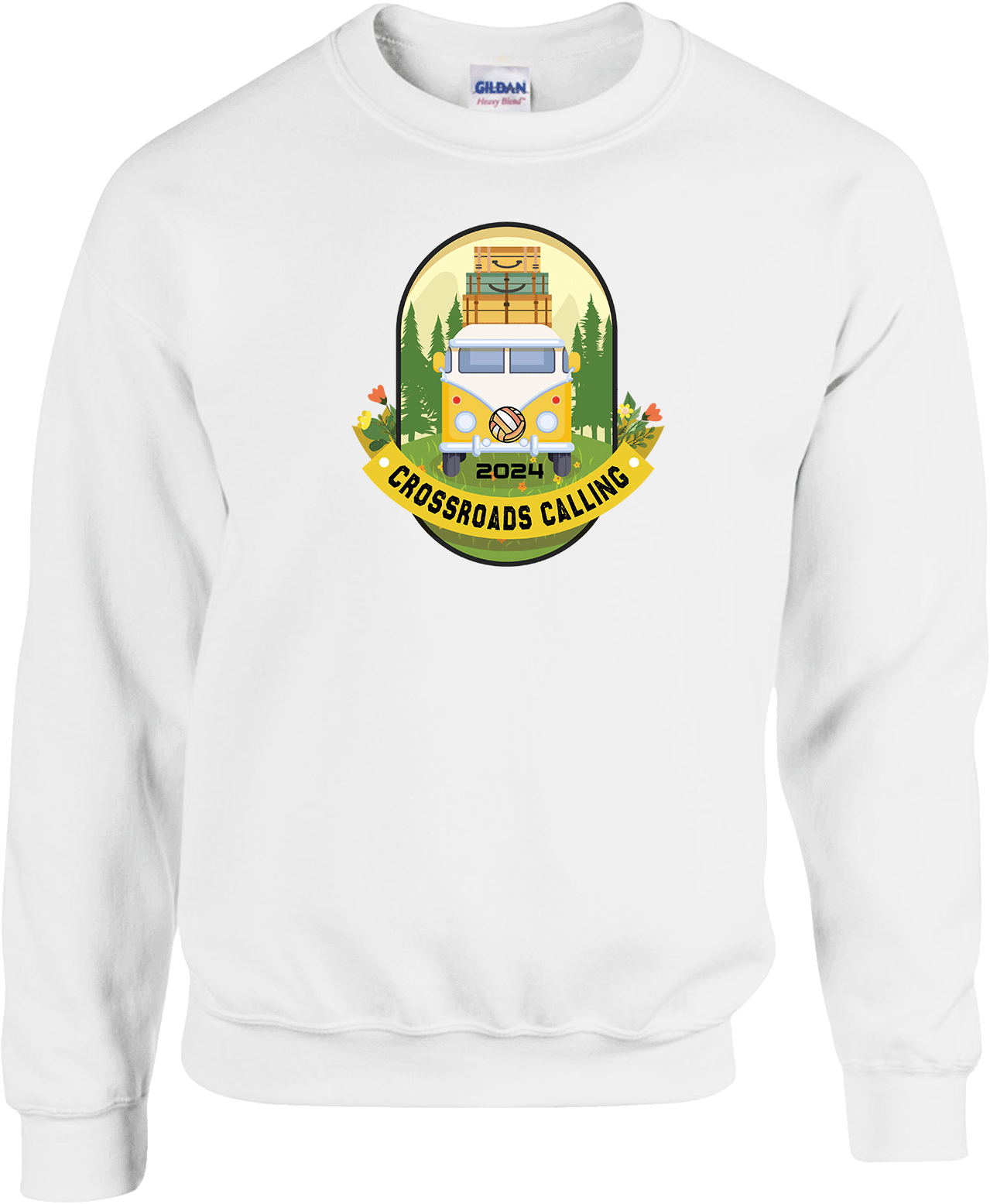 Crew Sweatershirt - 2024 Crossroads Calling