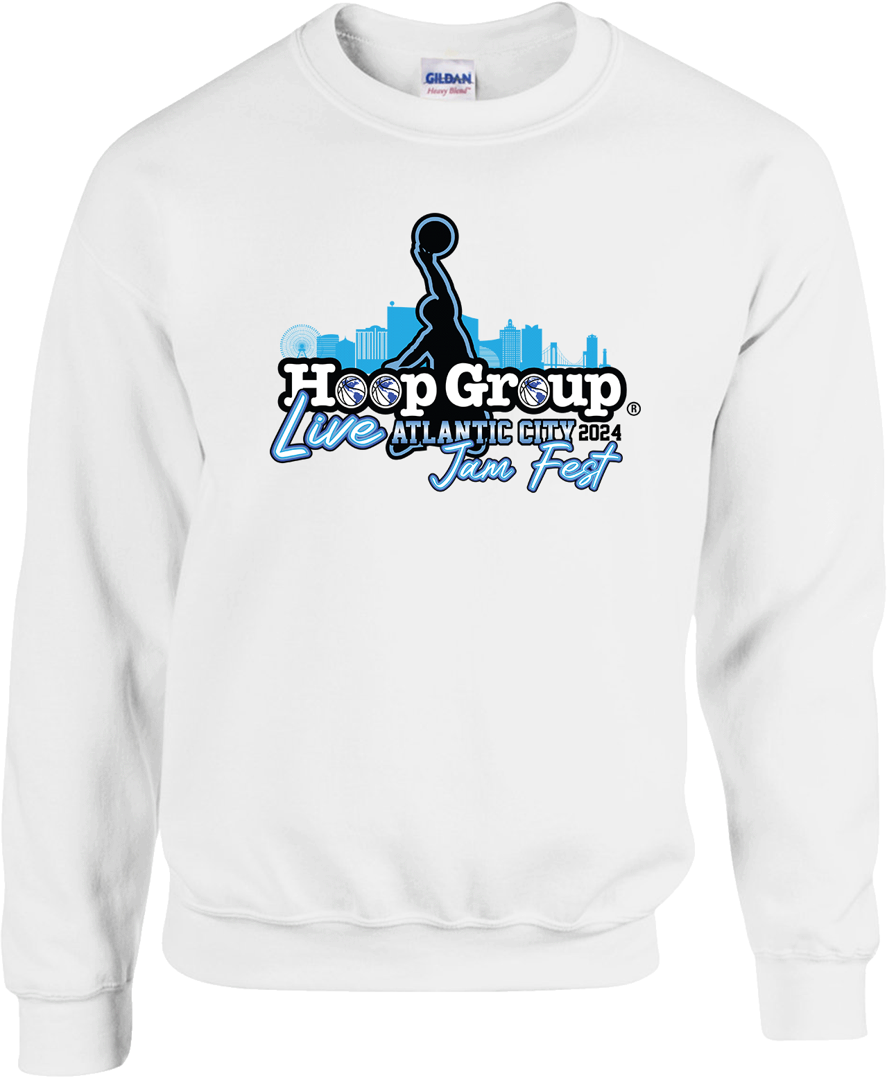 Crew Sweatershirt - 2024 LIVE Atlantic City Jam Fest