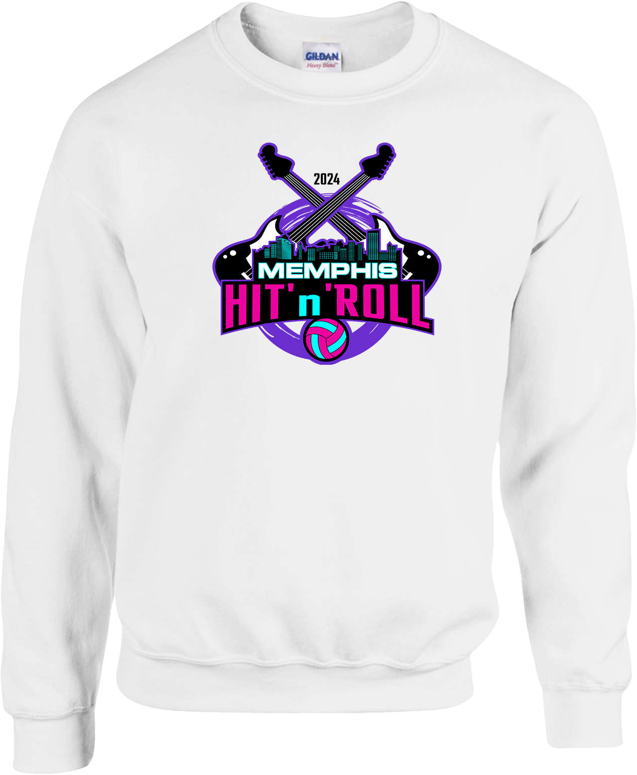 Crew Sweatershirt - 2024 Memphis Hit 'n' Roll