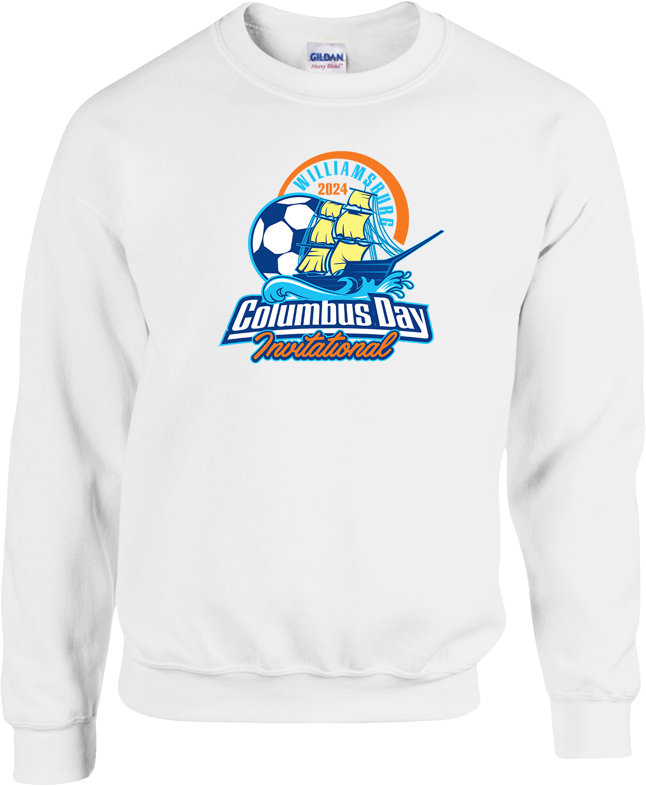 Crew Sweatershirt - 2024 Williamsburg Columbus Day Invitational