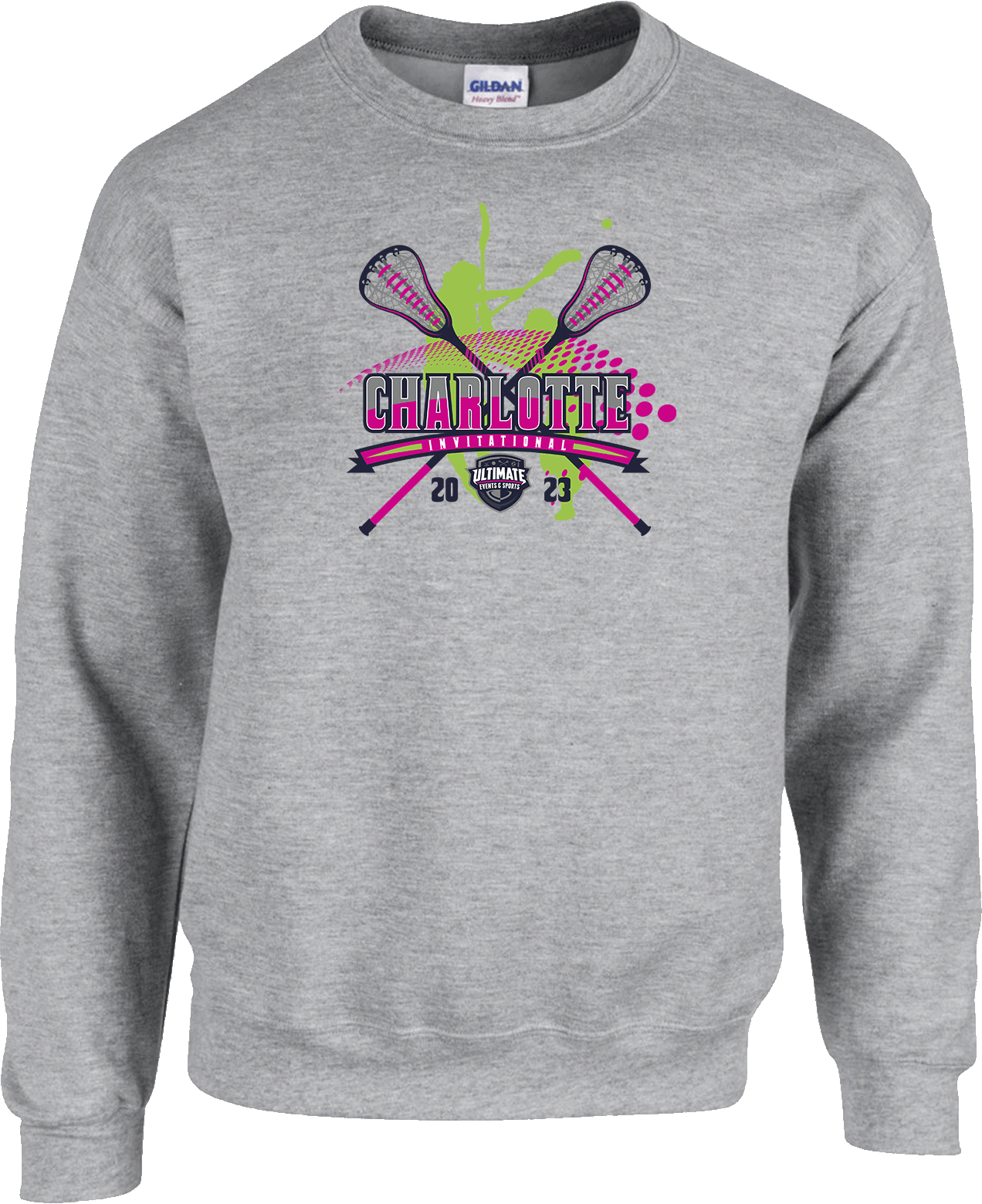 Charlotte Ladies Sweatshirts, Charlotte Ladies Crew Sweatshirts