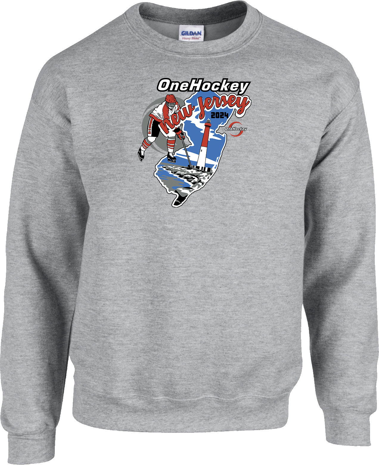 Crew Sweatershirt - 2024 OneHockey New Jersey