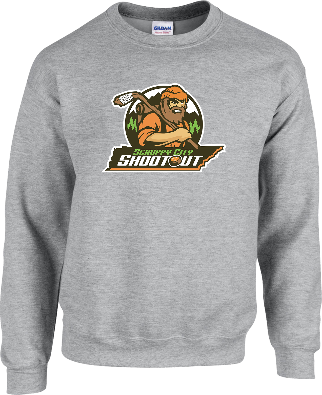 Crew Sweatershirt - Scruffy City Mite Shootout 2024