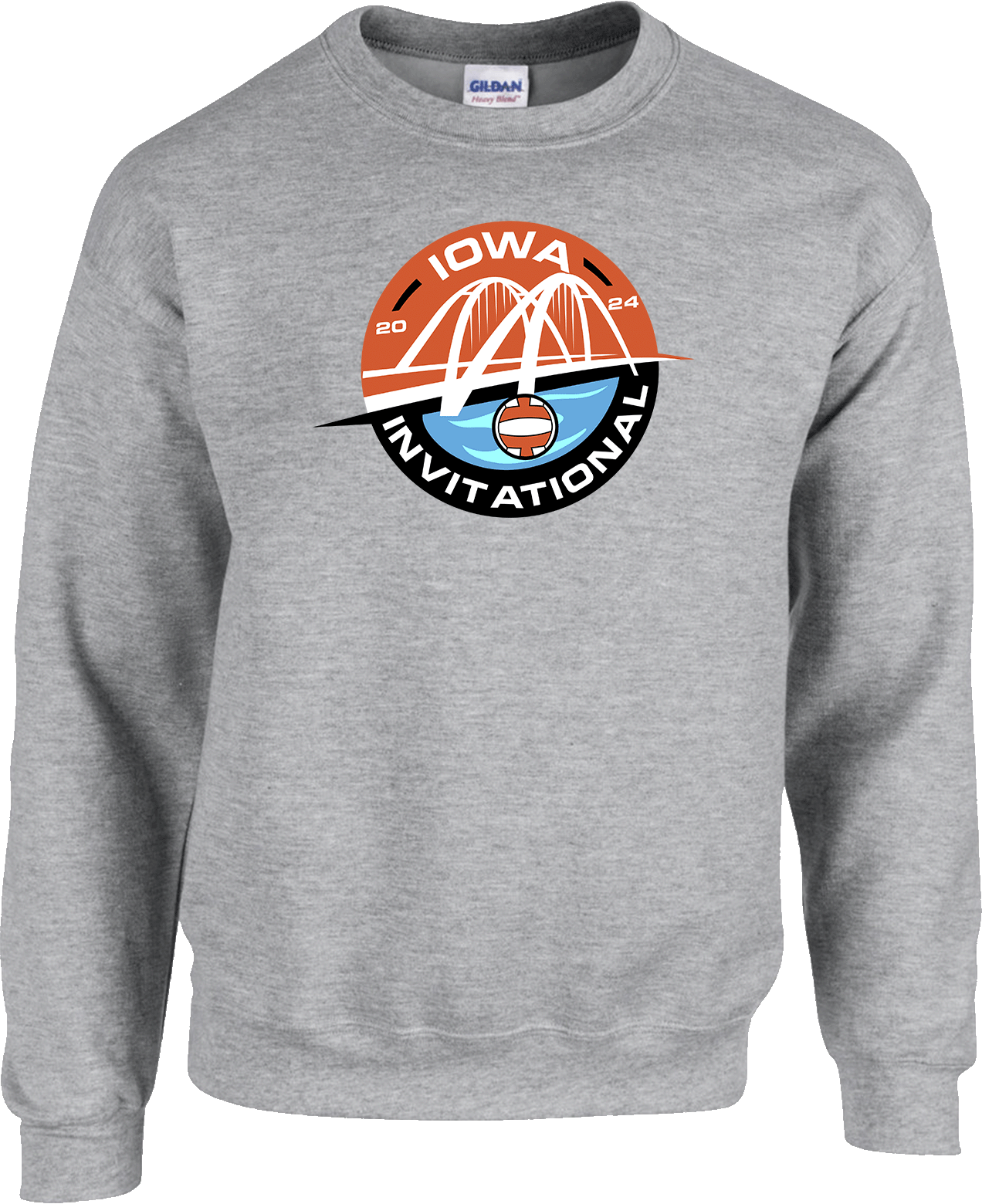 Crew Sweatershirt - 2024 Iowa Invitational