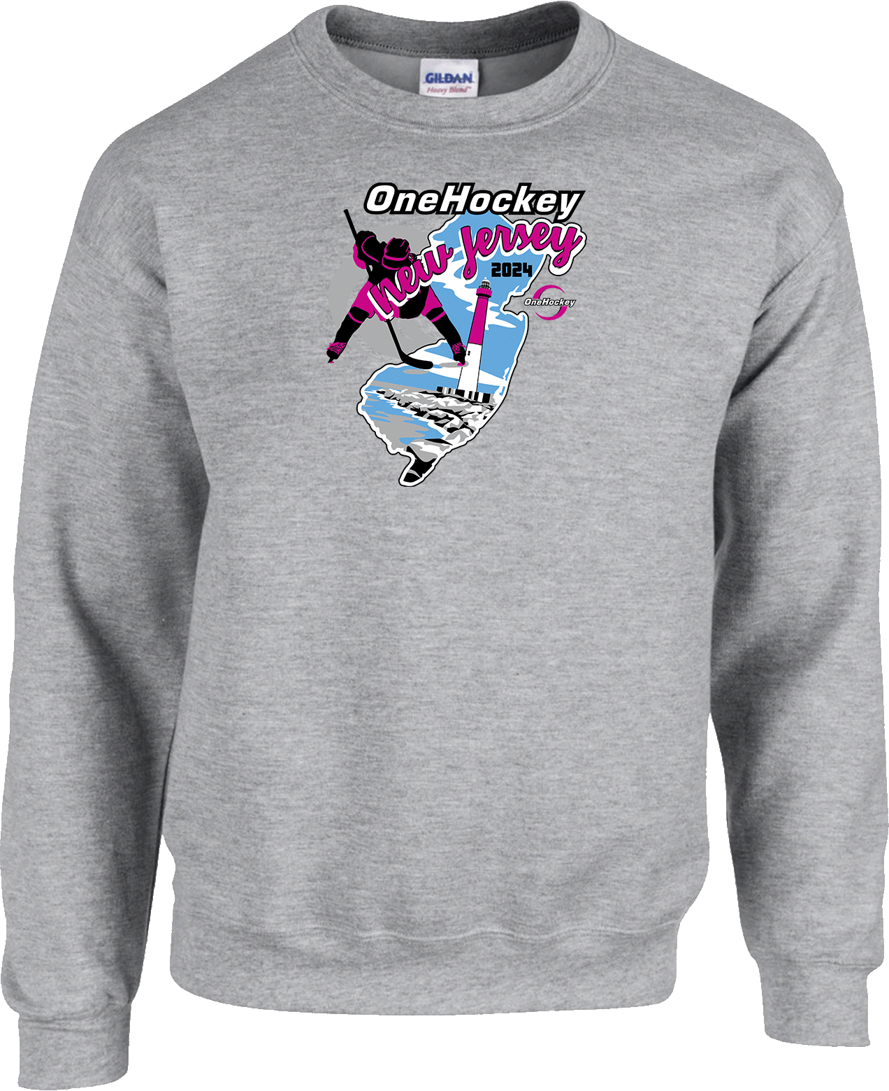 Crew Sweatershirt - 2024 OneHockey New Jersey GIRLS