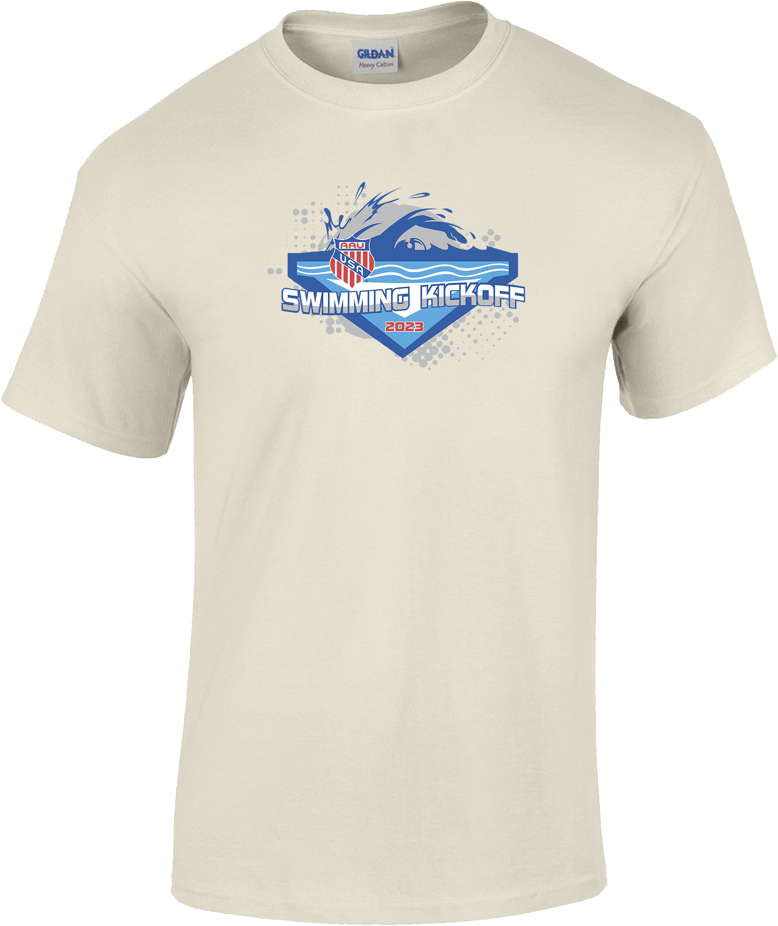 Short Sleeves - 2023 AAU Swimming Kick Off