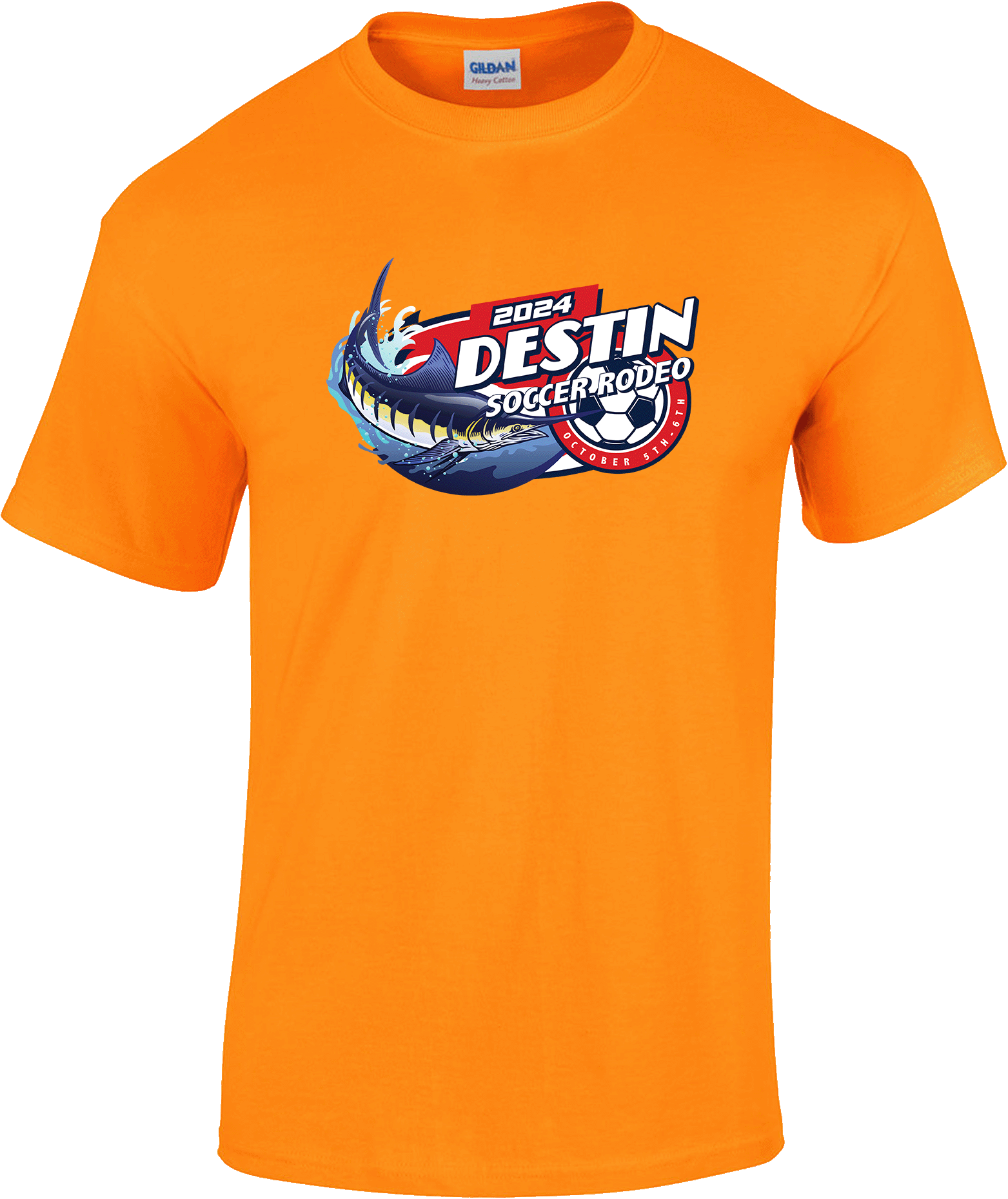 Short Sleeves - 2024 Destin Soccer Rodeo