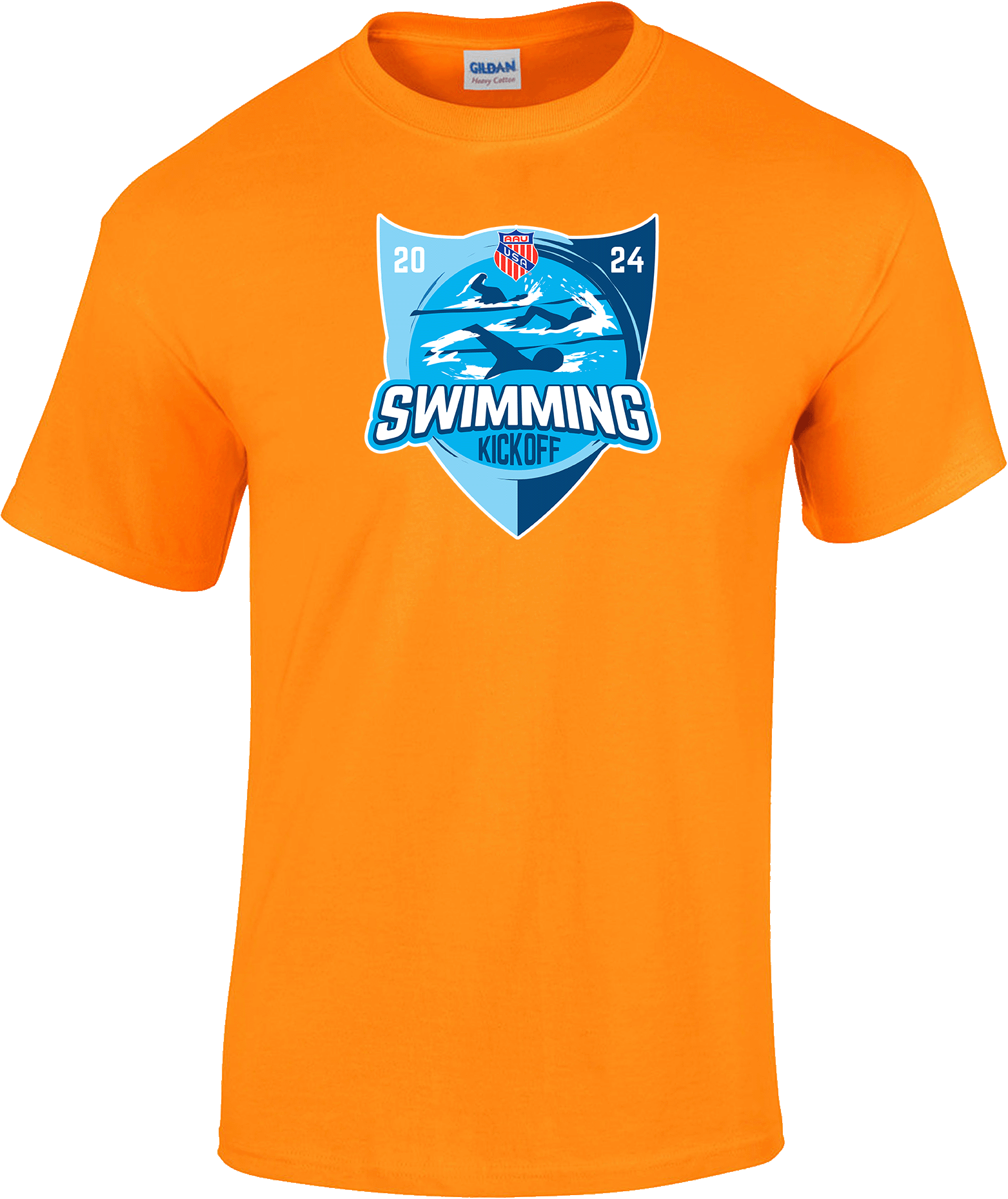 Short Sleeves - 2024 AAU Swimming Kick Off