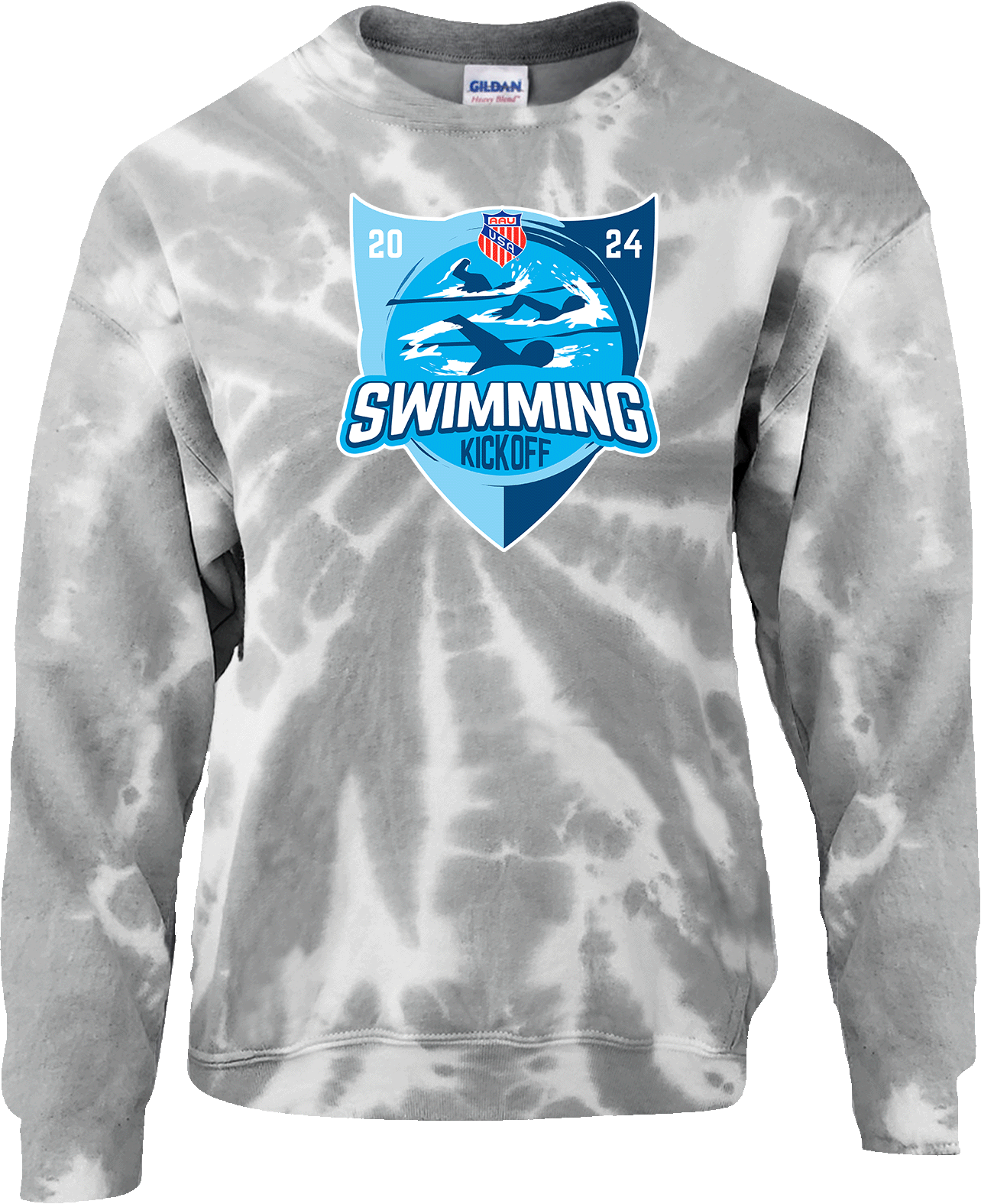 Crew Sweatershirt - 2024 AAU Swimming Kick Off