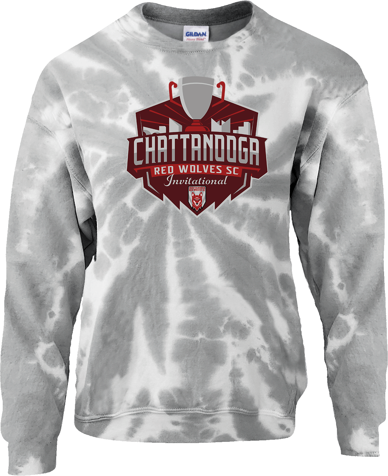 Crew Sweatershirt - 2024 Red Wolves Invitational