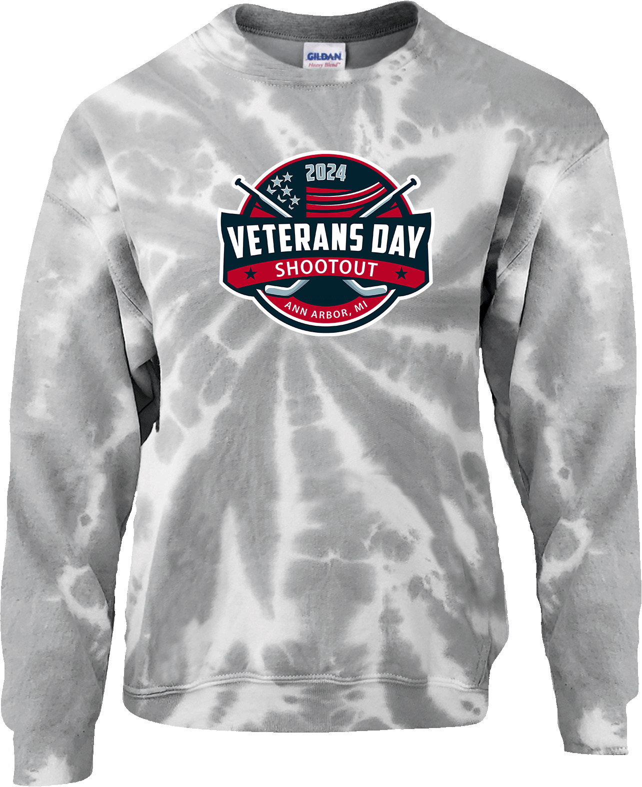 Crew Sweatershirt - 2024 Veterans Day Shootout Ann Arbor