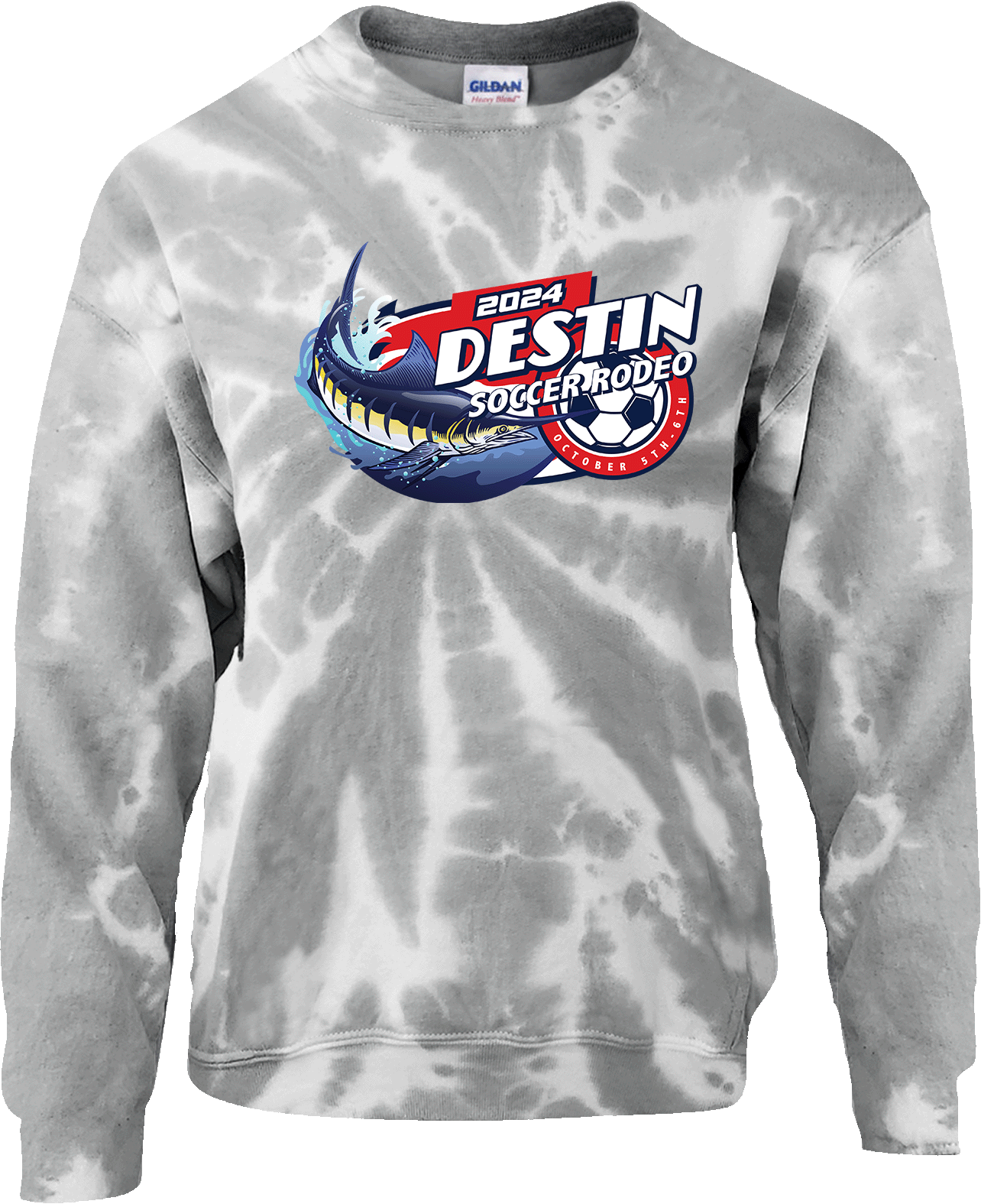 Crew Sweatershirt - 2024 Destin Soccer Rodeo