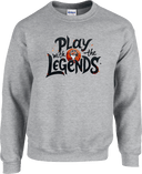 Crew Sweatershirt - Play With The Legend - 3