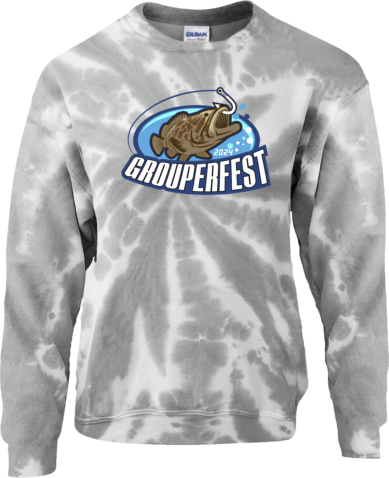 Crew Sweatershirt - 2024 Grouperfest
