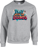 Crew Sweatershirt - Play With The Legend - 6