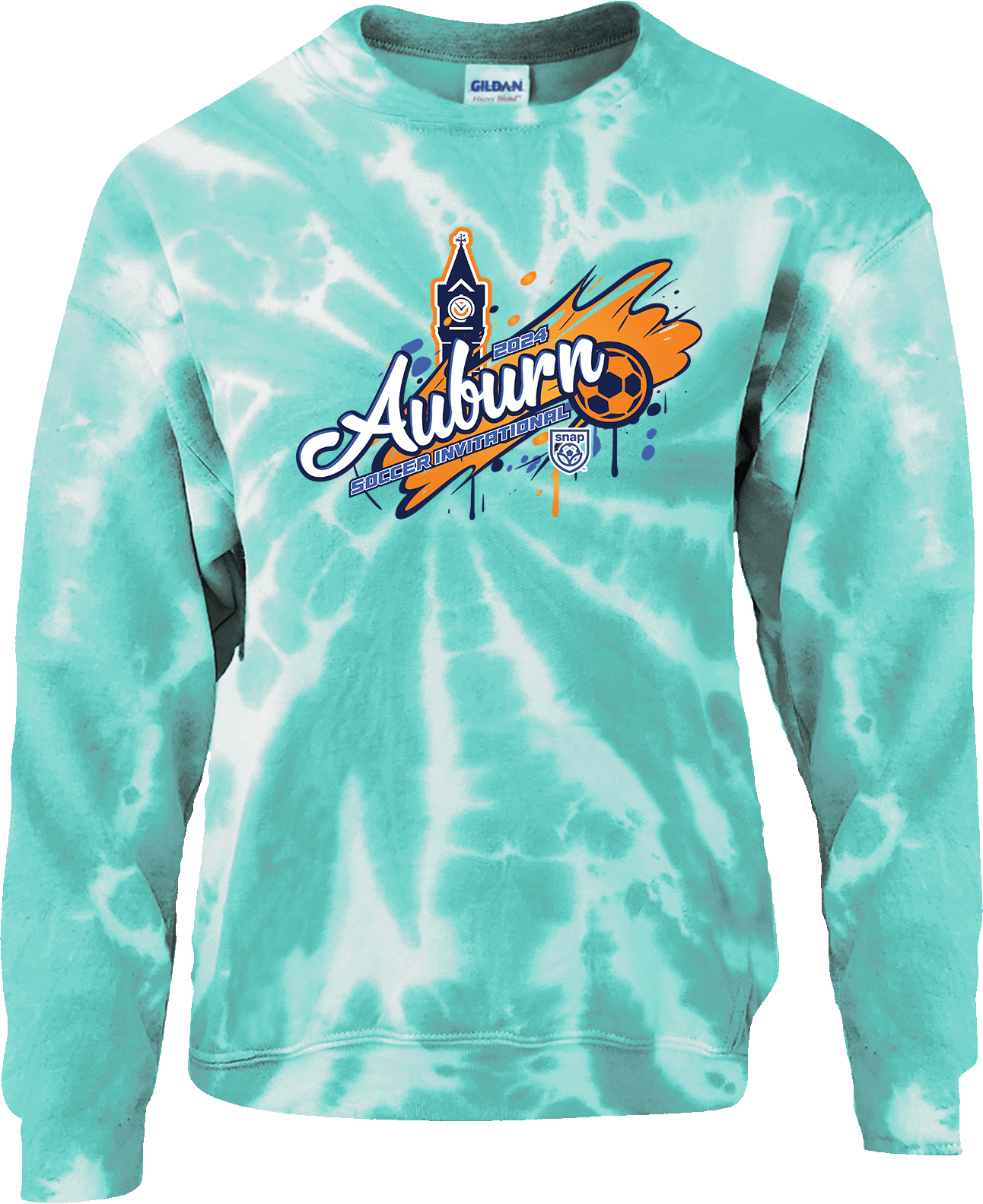 Crew Sweatershirt - 2024 Auburn Soccer Invitational