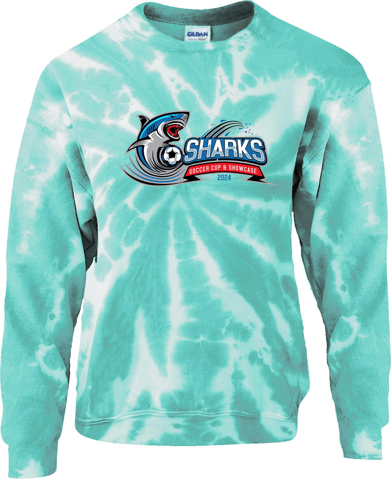 Crew Sweatershirt - 2024 Sharks Soccer Cup & Showcase