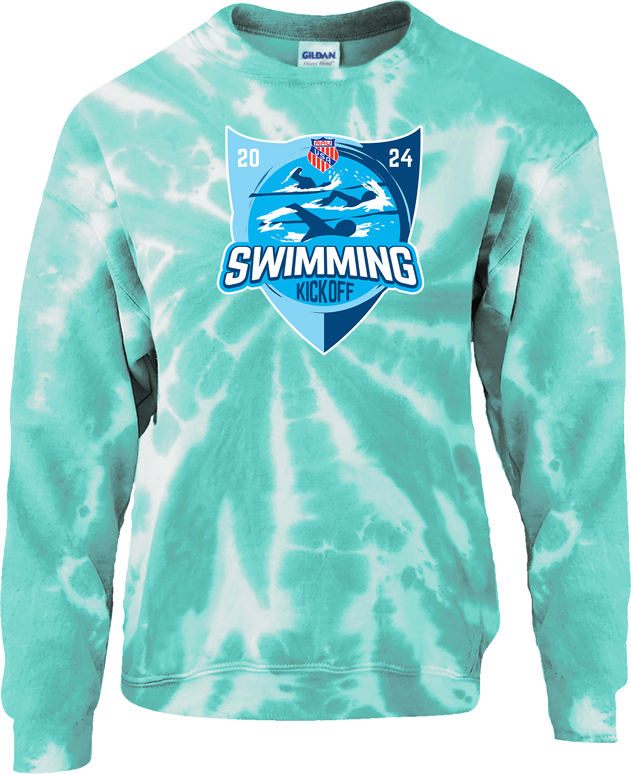 Crew Sweatershirt - 2024 AAU Swimming Kick Off