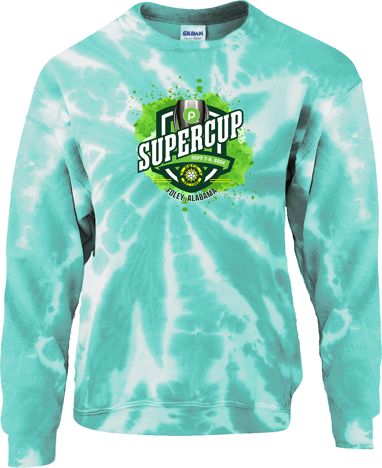 Crew Sweatershirt - 2024 Publix SuperCup (Girls) - Green