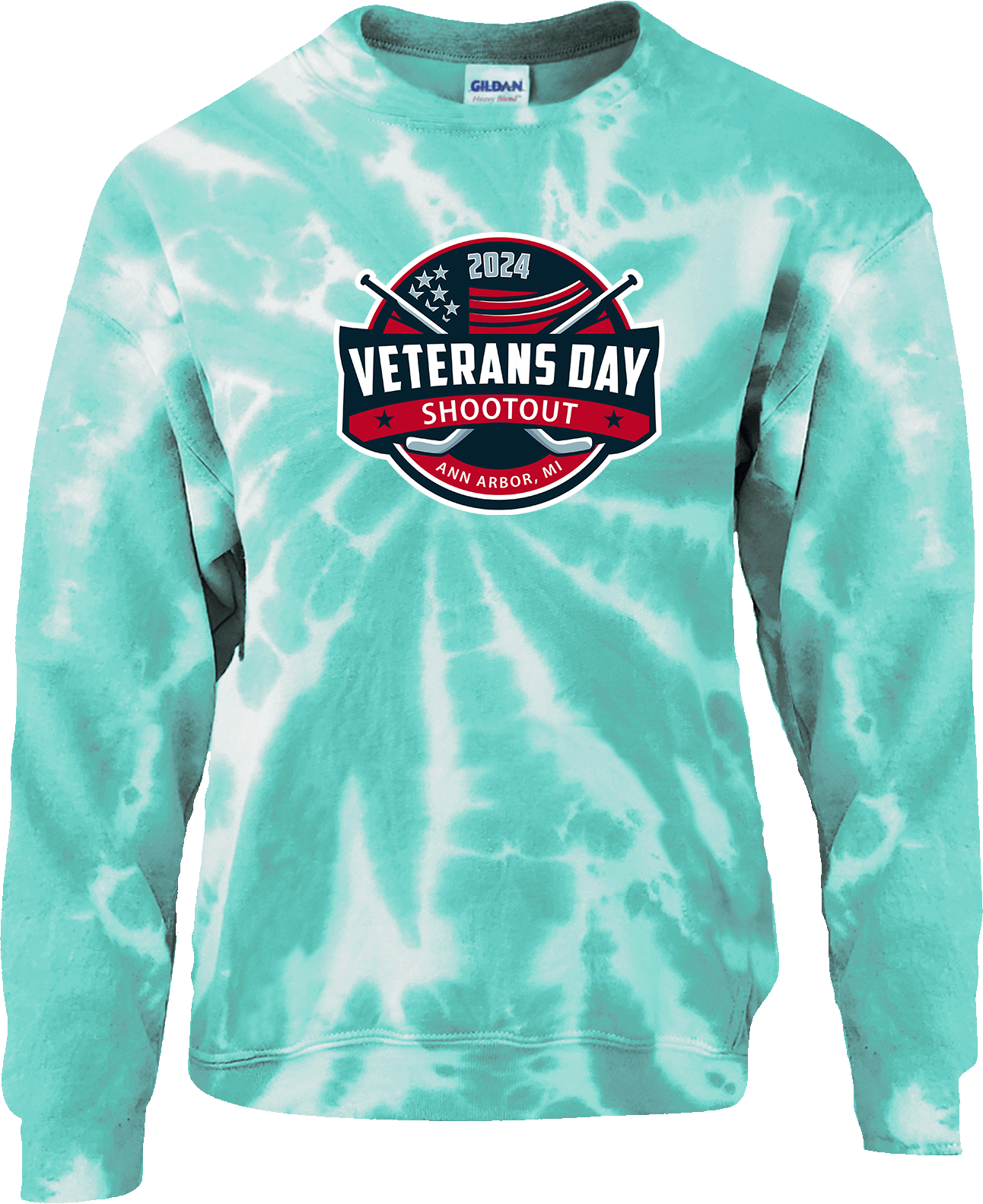 Crew Sweatershirt - 2024 Veterans Day Shootout Ann Arbor