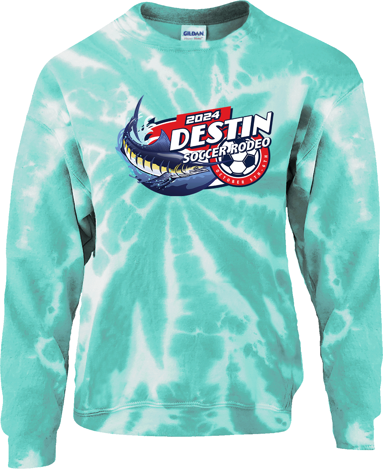 Crew Sweatershirt - 2024 Destin Soccer Rodeo