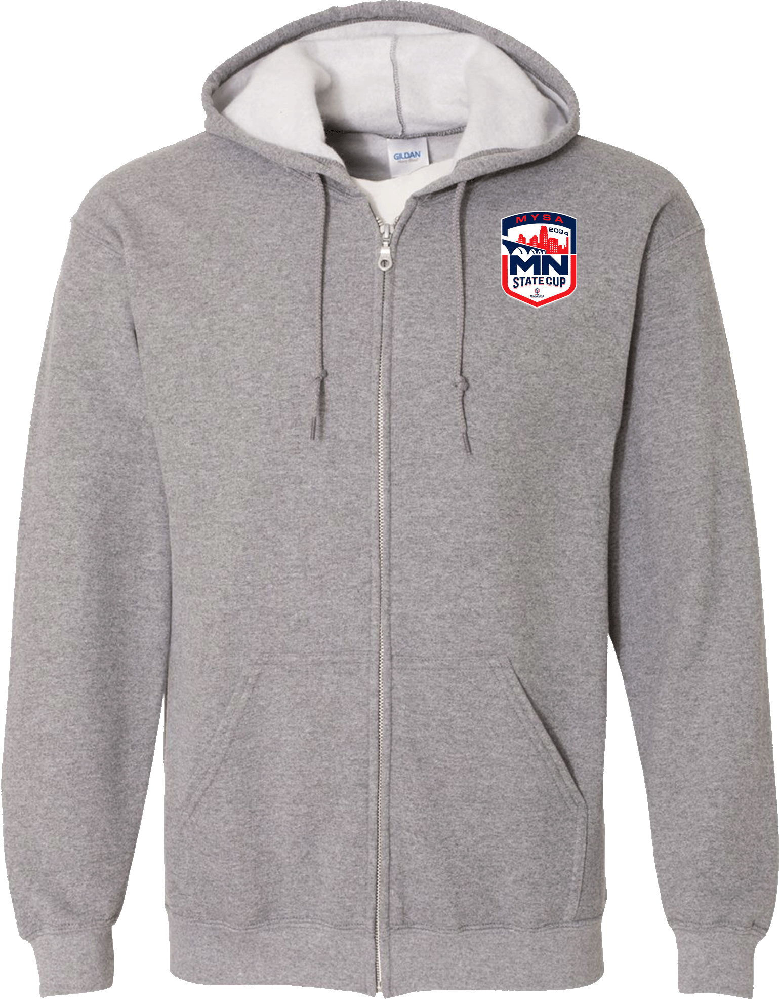 Full Zip Hoodies - 2024 USYS MN State Cup