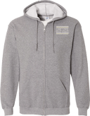 Full Zip Hoodies - Live Love Build Robots White