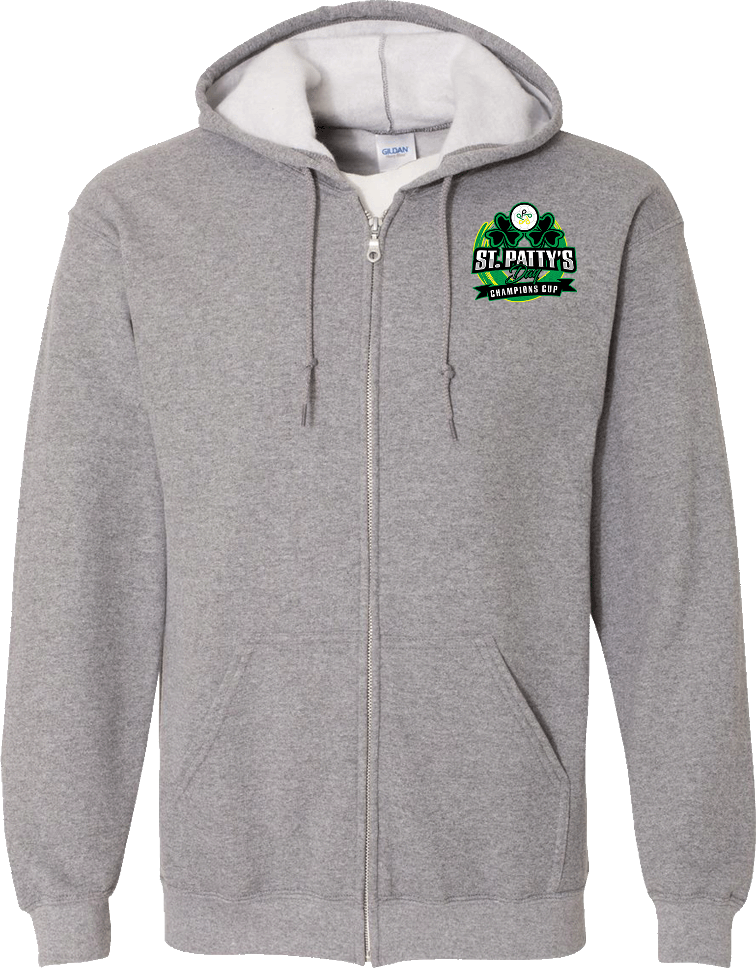 Full Zip Hoodies - 2024 St. Patty's Day Champions Cup
