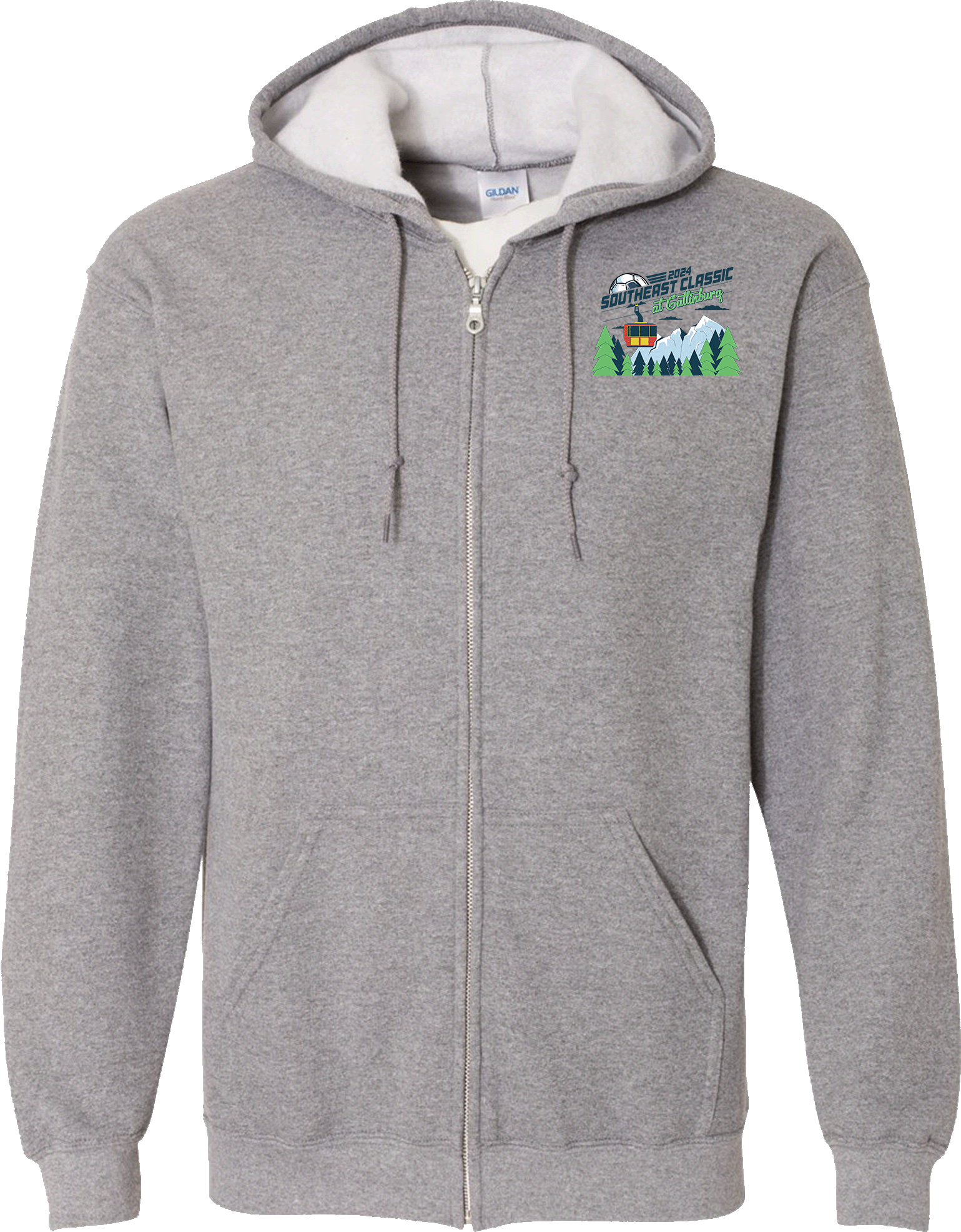 Full Zip Hoodies - 2024 Southeast Classic At Gatlinburg