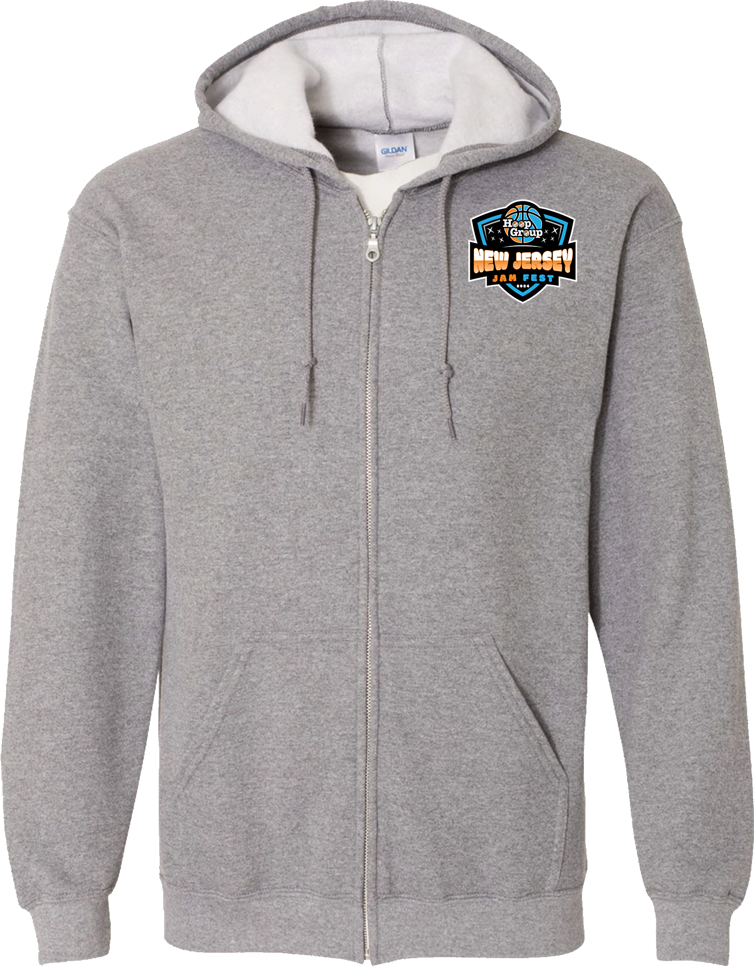 Full Zip Hoodies - 2024 Girls New Jersey Jam Fest