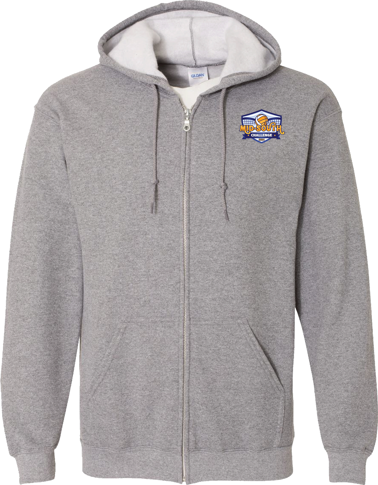 Full Zip Hoodies - 2024 Mid-South Challenge