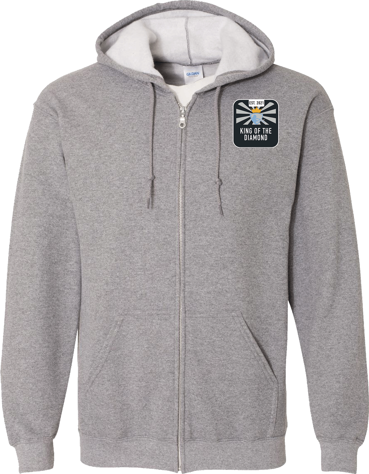 Full Zip Hoodies - 2024 King Of The Diamond