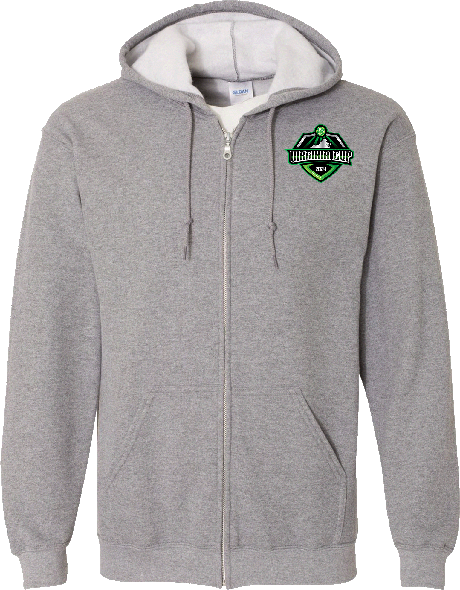 Full Zip Hoodies - 2024 Virginia Cup