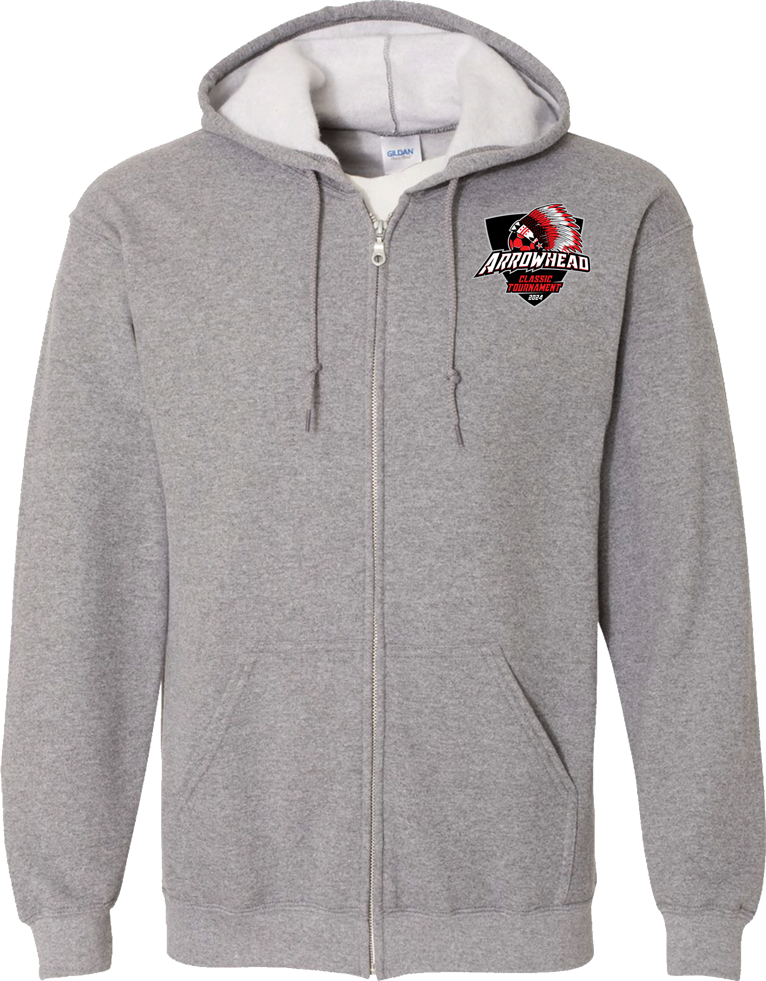 Full Zip Hoodies - 2024 Arrowhead Classic Tournament