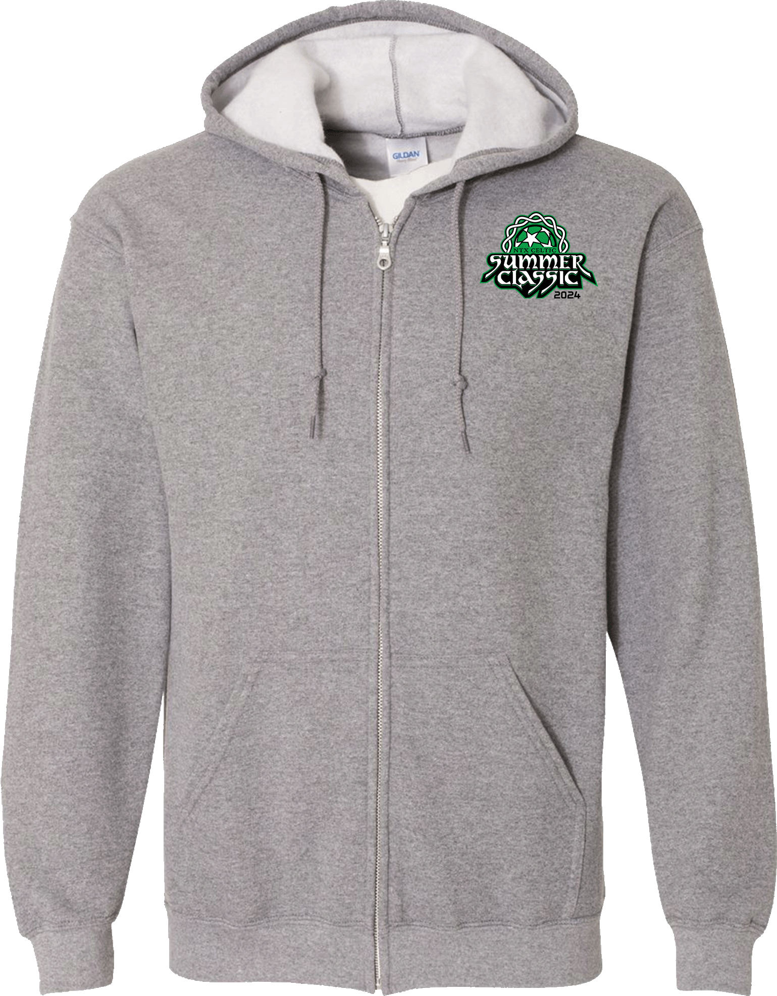 Full Zip Hoodies - 2024 NTX Celtic Summer Classic