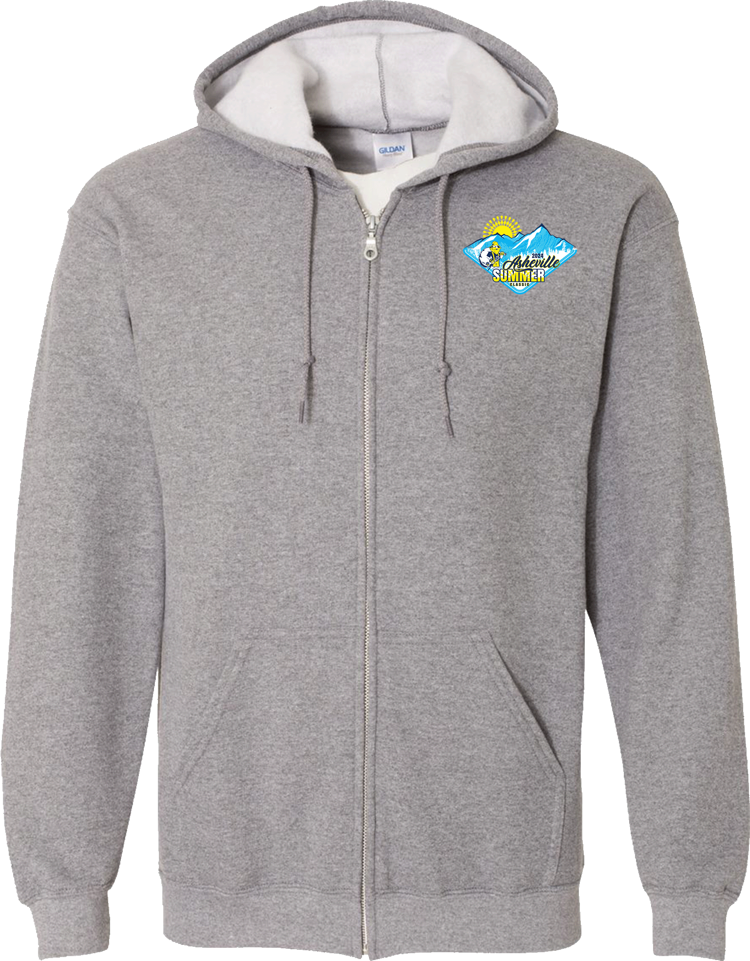 Full Zip Hoodies - 2024 Asheville Summer Classic