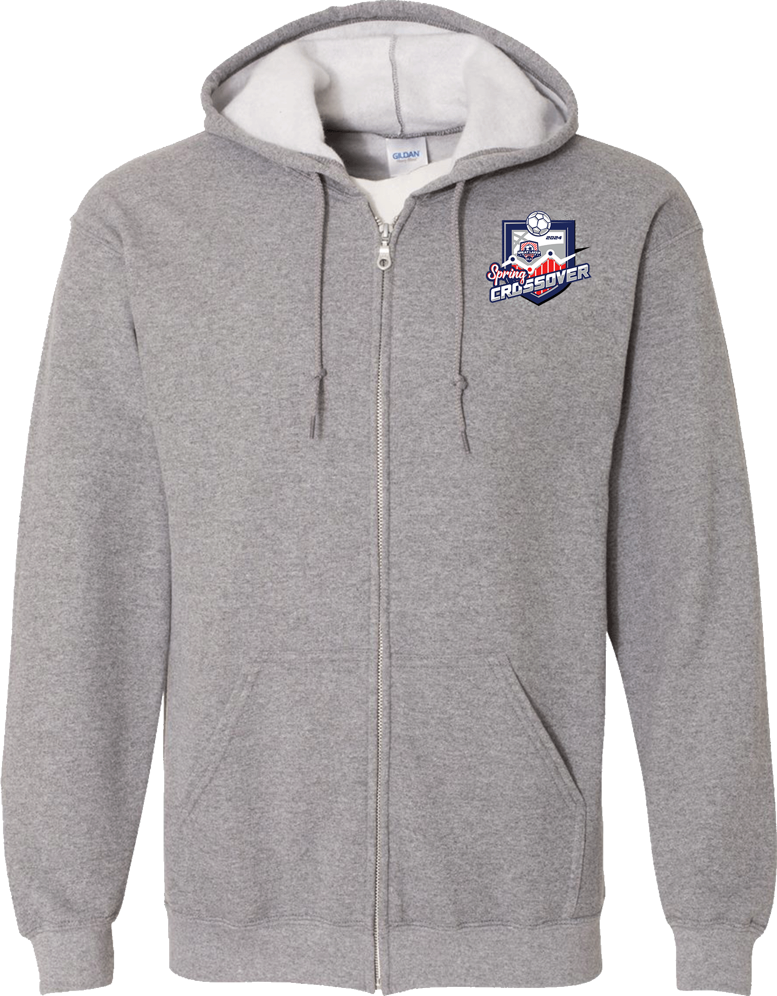 Full Zip Hoodies - 2024 Great Lakes Alliance Spring Crossover