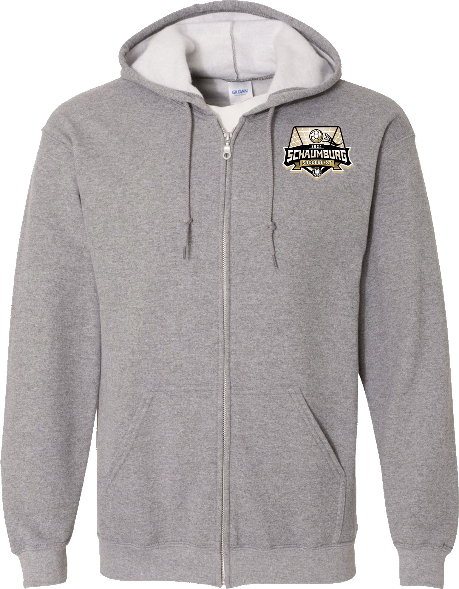 Full Zip Hoodies - 2024 Schaumburg Soccerfest