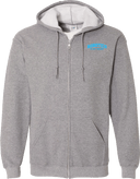 Full Zip Hoodies - Robotics Is My Sport Blue