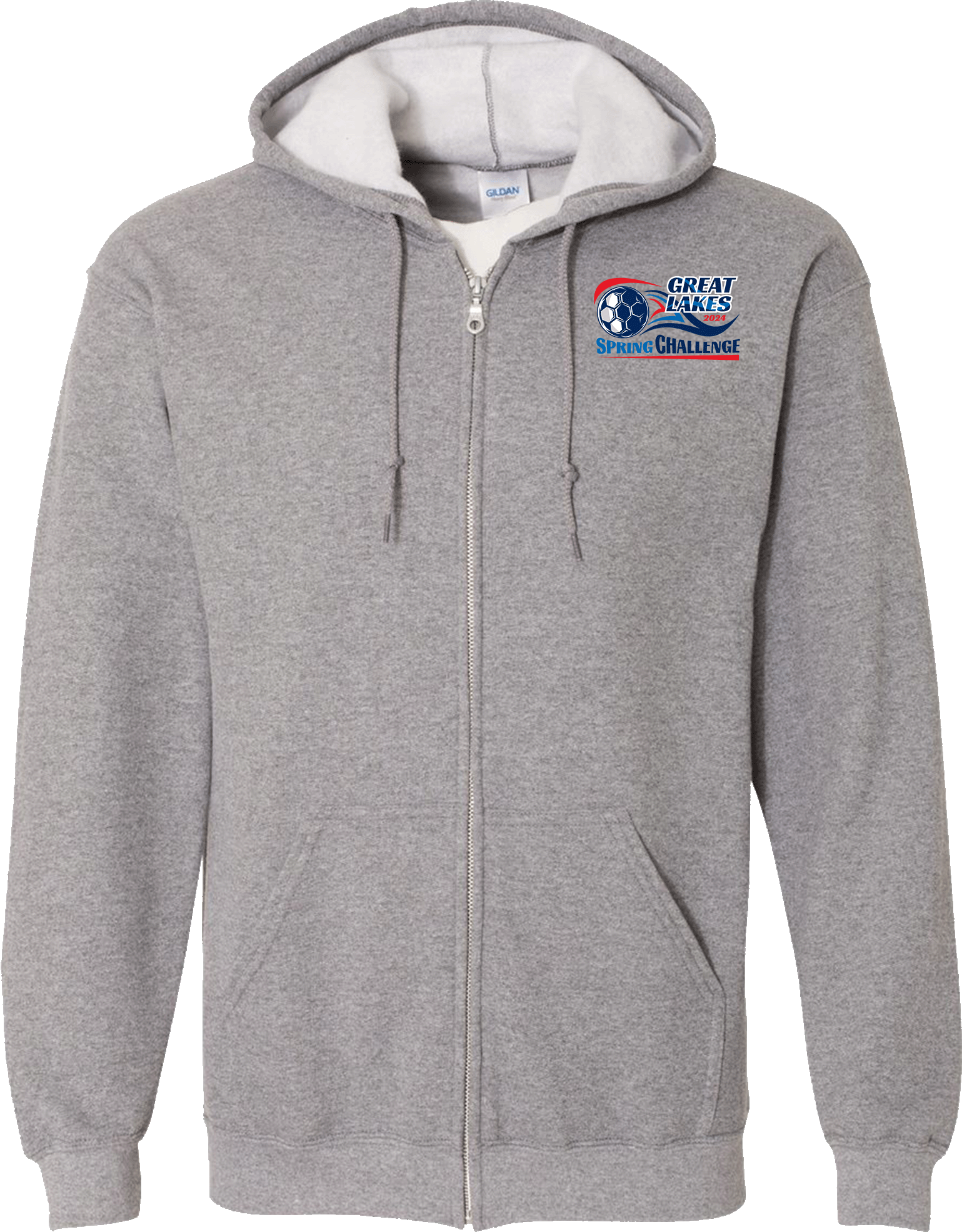 Full Zip Hoodies - 2024 Great Lakes Spring Challenge