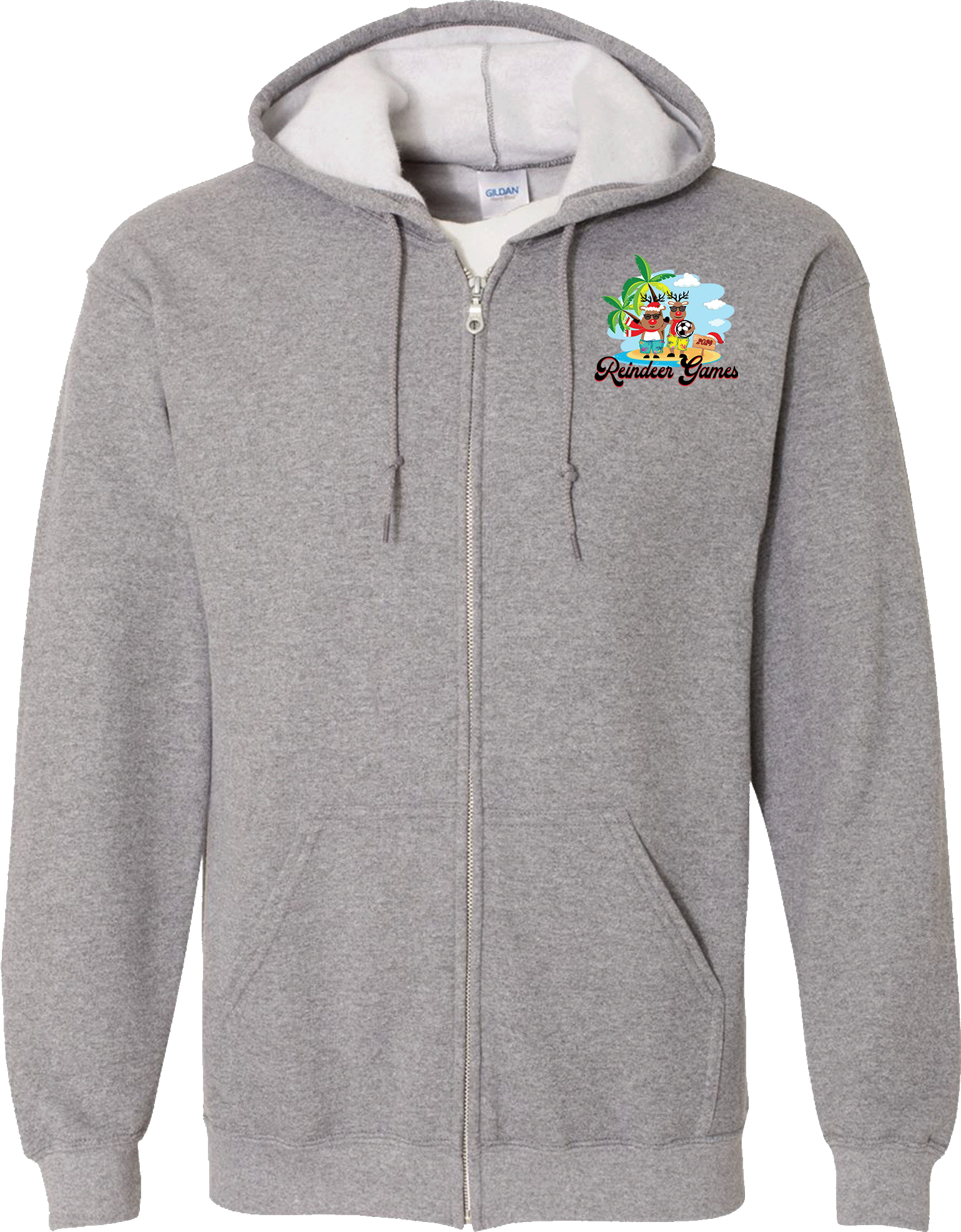 Full Zip Hoodies - 2024 Reindeer Games (July)