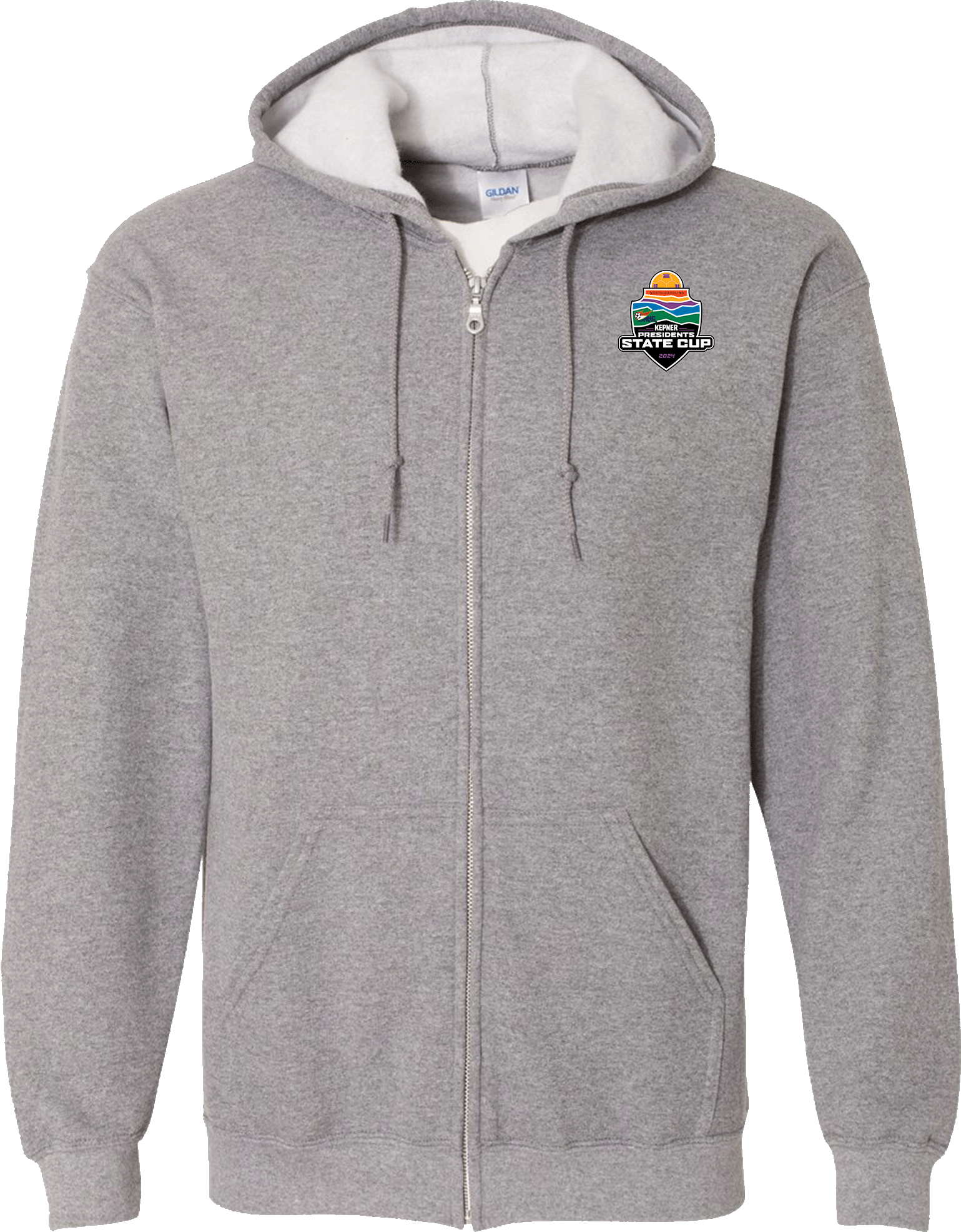 Full Zip Hoodies - 2024 USYS NC Presidents Cup Fall