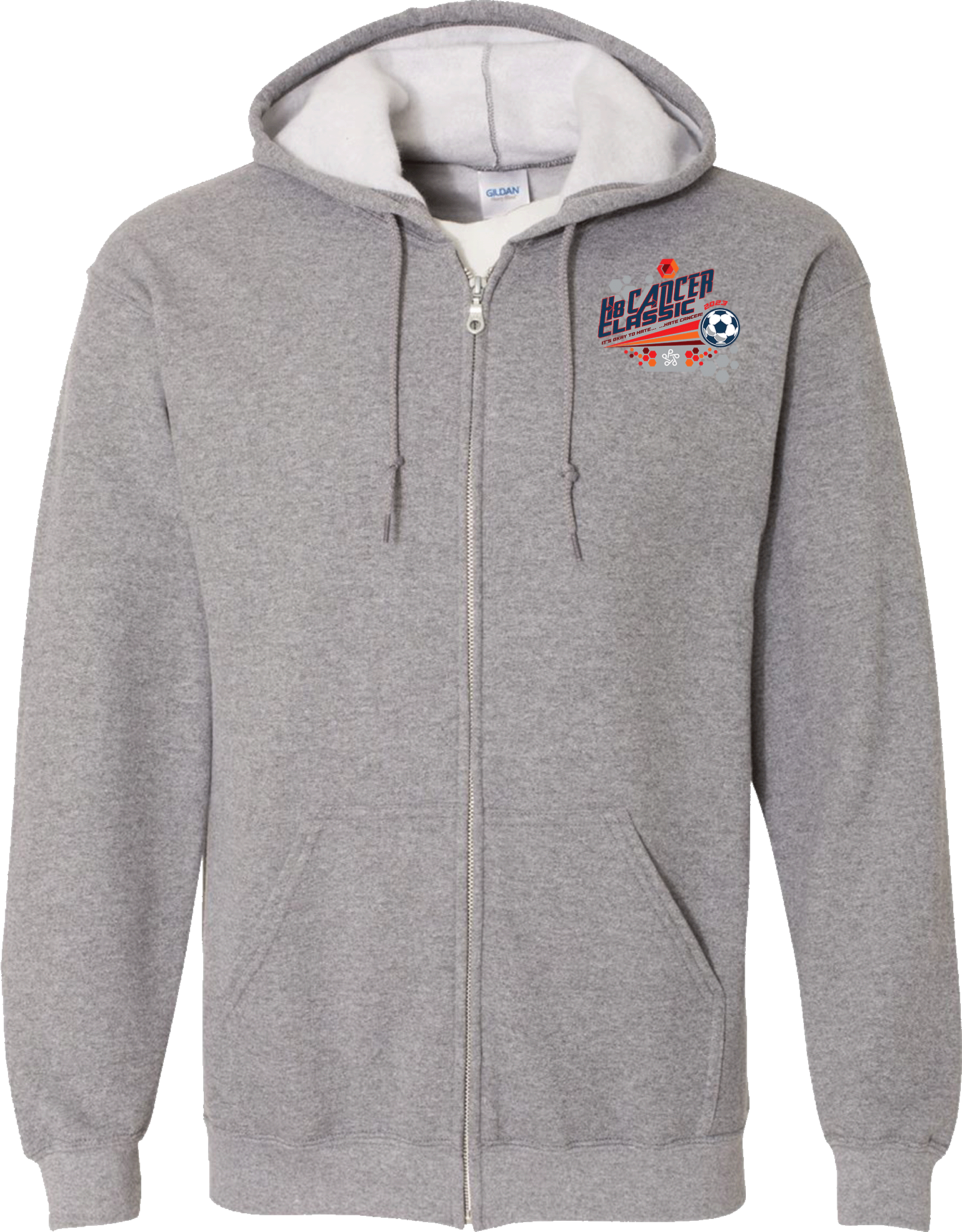 Full Zip Hoodies - 2024 H8 Cancer Classic