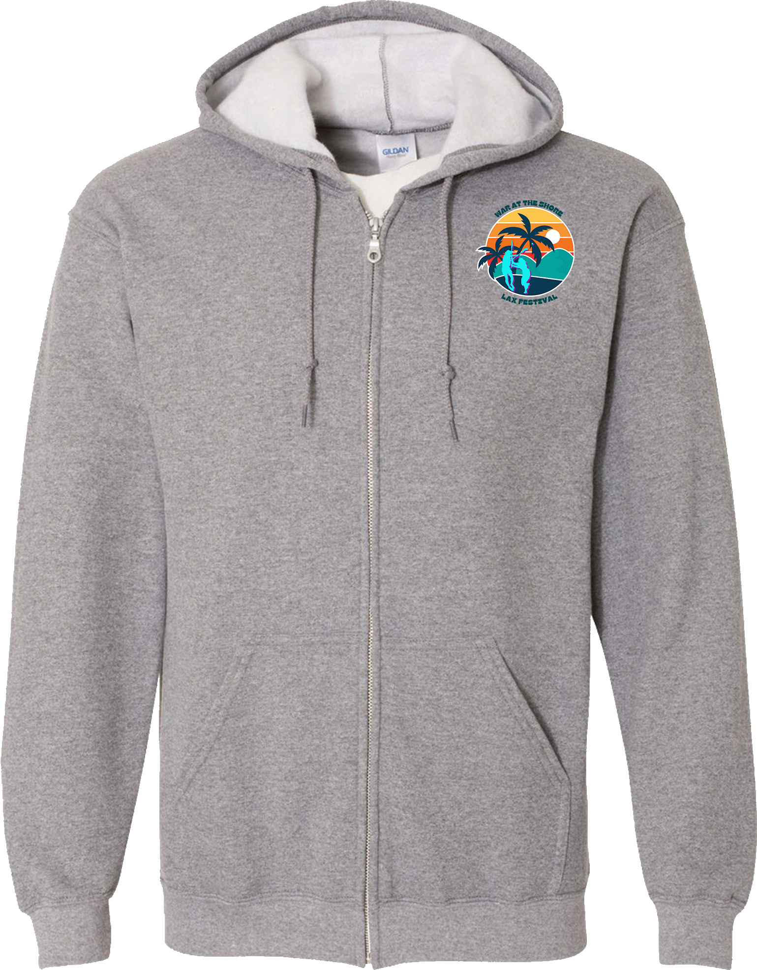 Full Zip Hoodies - 2024 War At The Shore