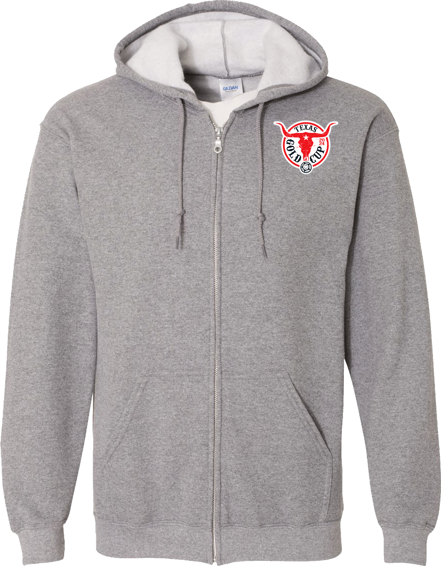 Full Zip Hoodies - 2024 Texas Gold Cup