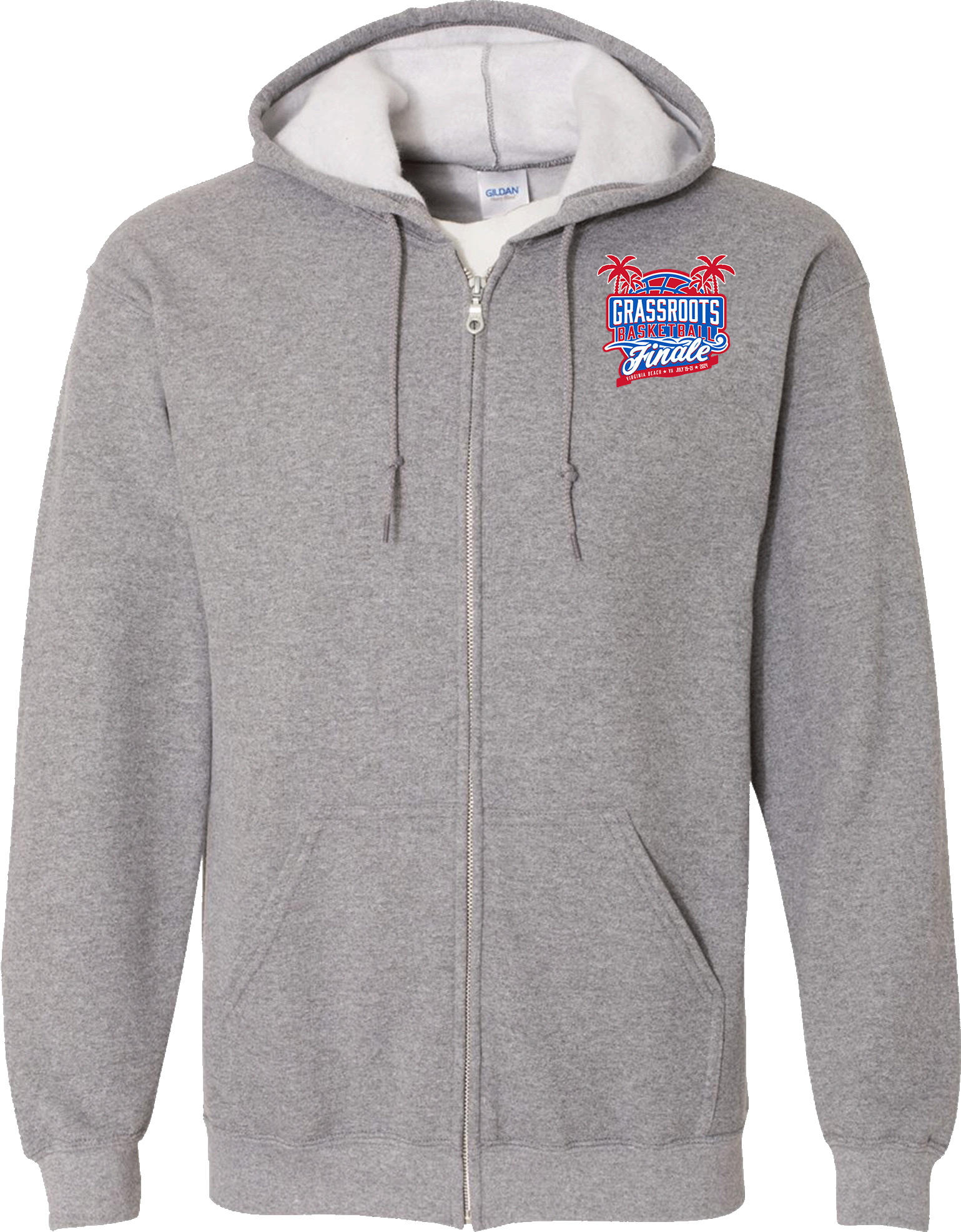 Full Zip Hoodies - 2024 Grassroots Basketball Finale