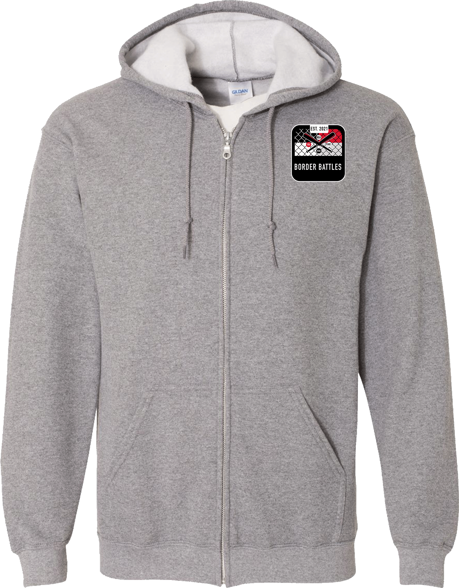 Full Zip Hoodies - 2024 Border Battles