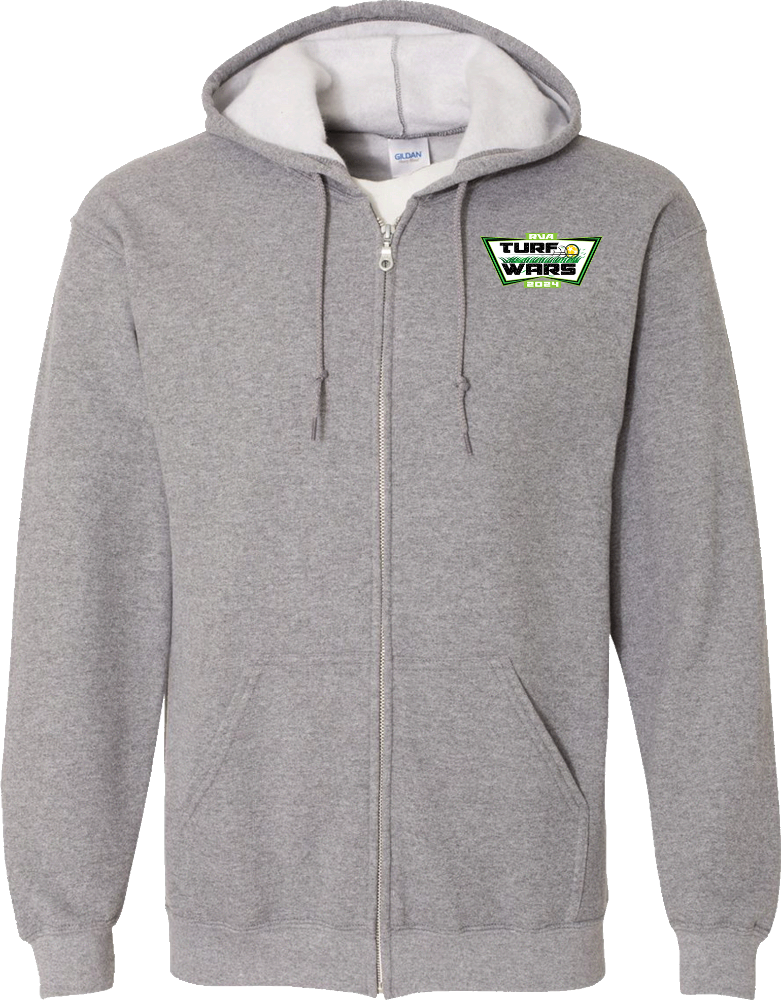 Full Zip Hoodies - 2024 RVA Turf Wars