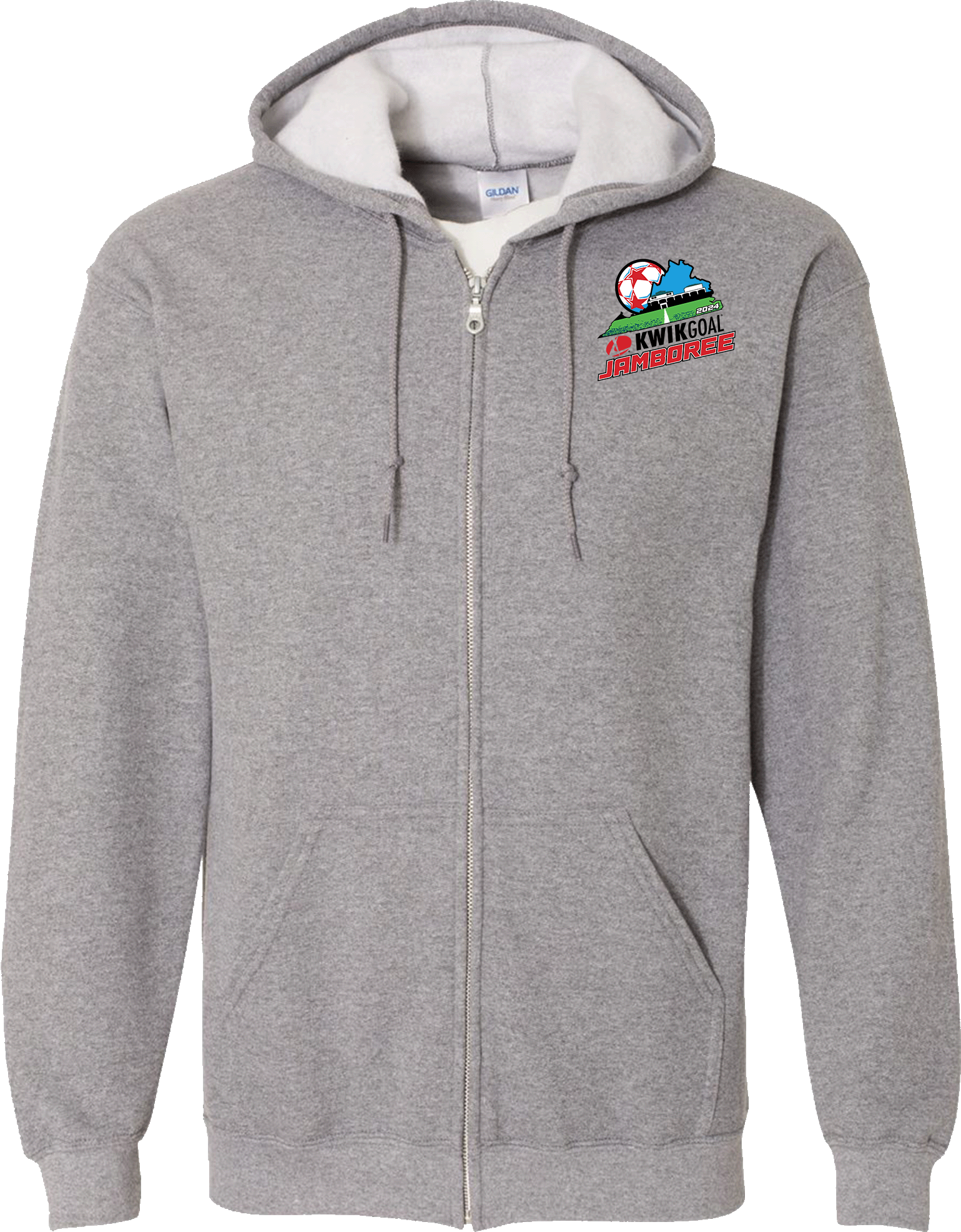 Full Zip Hoodies - 2024 Kwik Goal Jamboree